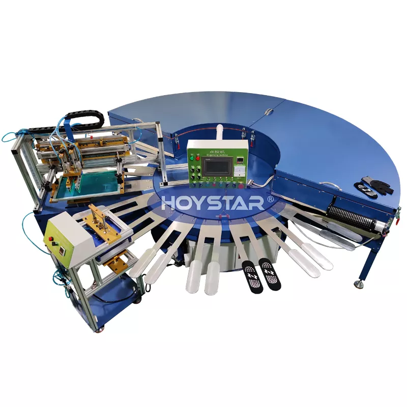 Mesin Cetak Skrin Stoking Anti-gelincir