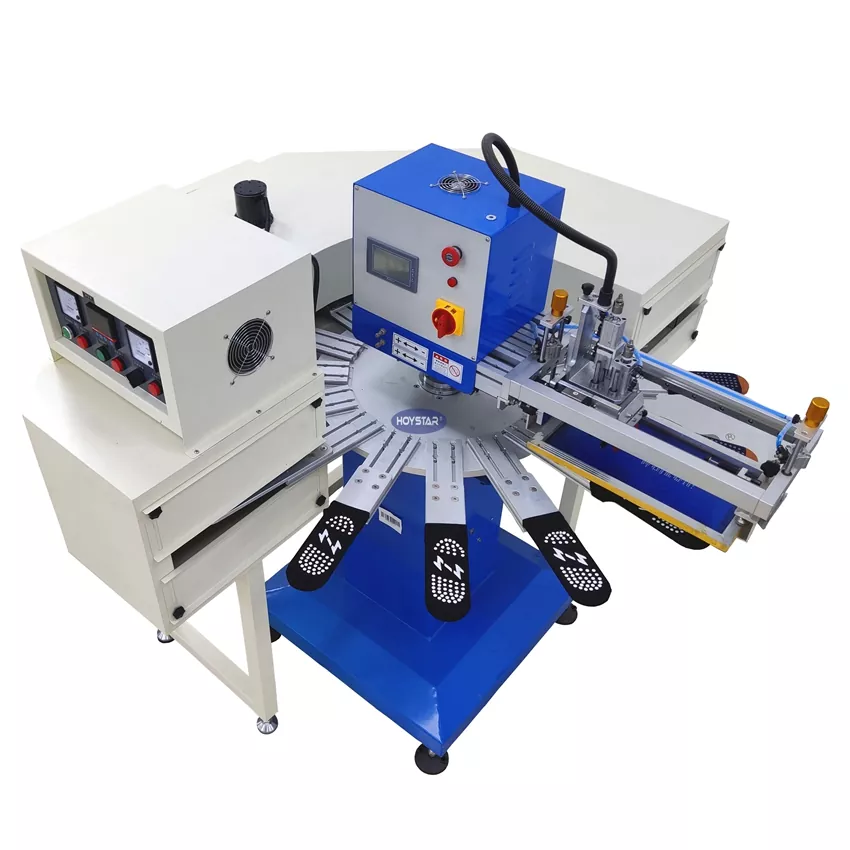 Mesin Cetak Skrin Sutera Stokin Saiz Besar